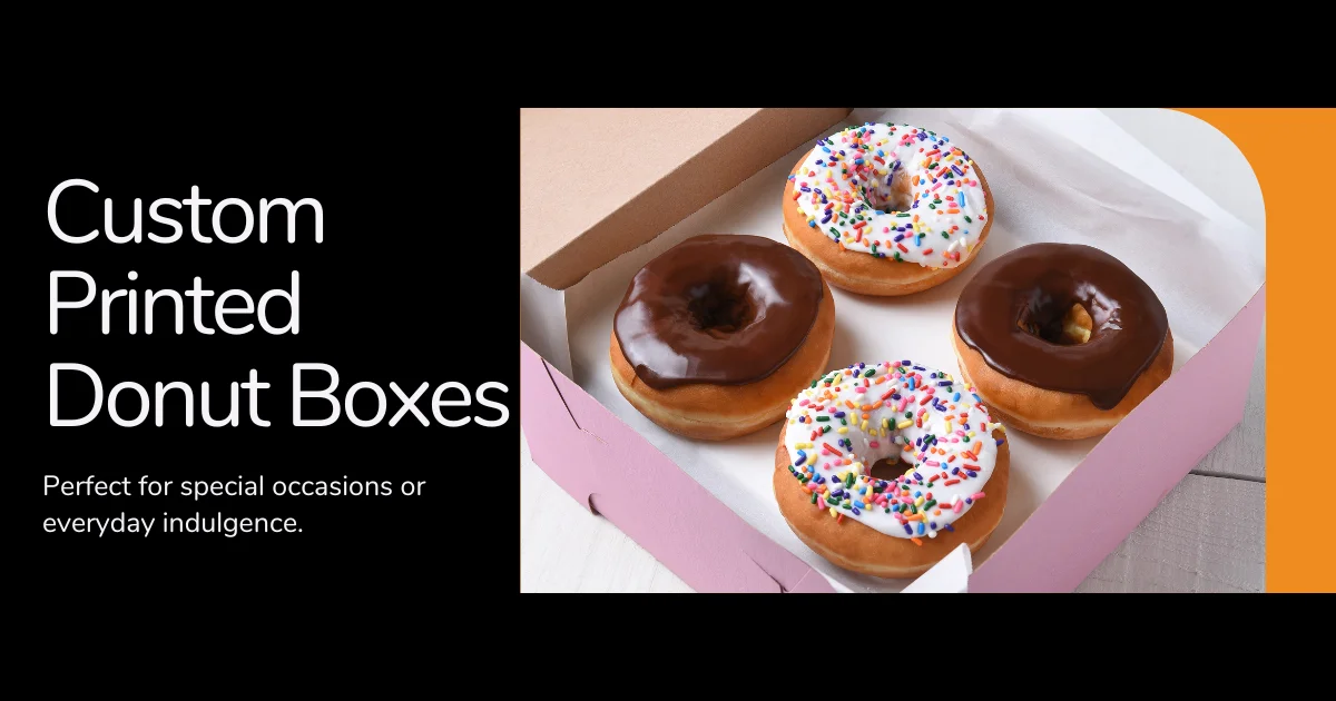 Custom Printed Donut Boxes